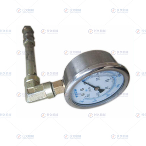 Specific glue pressure instrumentation for hot melt adhesive machine 
